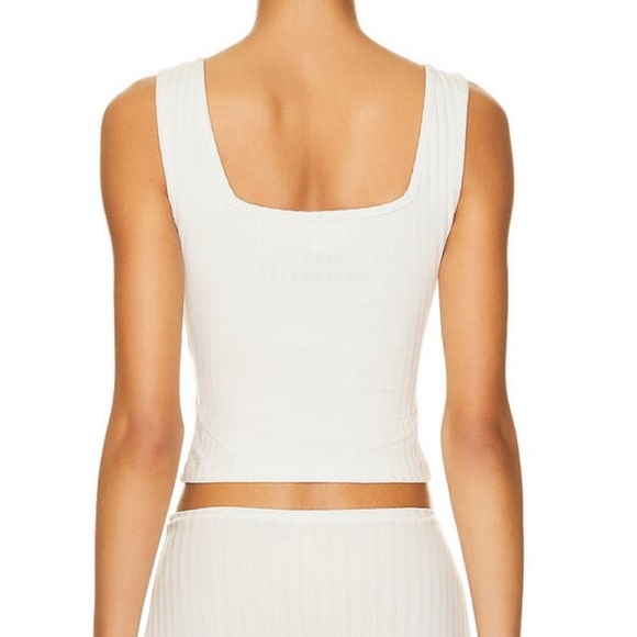 HELSA Eco Rib Square Tank WHITE size small NWT - Picture 3 of 5